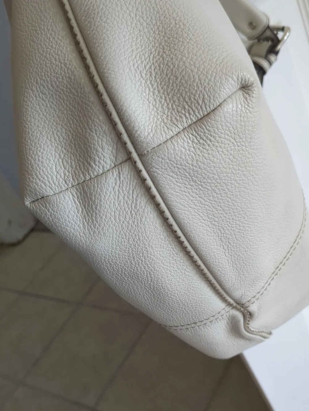 Tignanello Leather Hobo Shoulder Bag